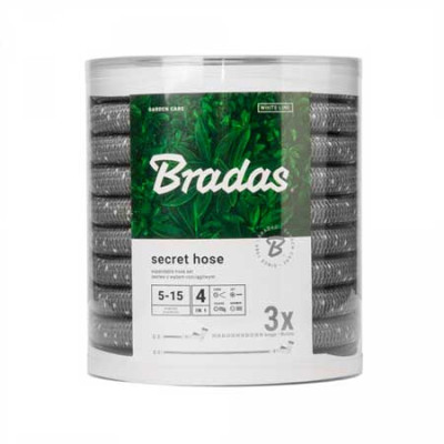 Шланг для полива растяжной BRADAS SECRET HOSE 3/4" 5м-15м (WSCH515GY)