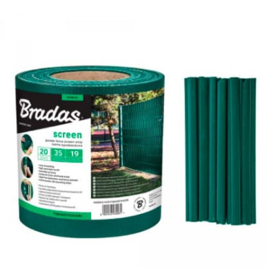 Стрічка для паркану BRADAS 19смx35м 450г/м2 (TOB4501935GRL)