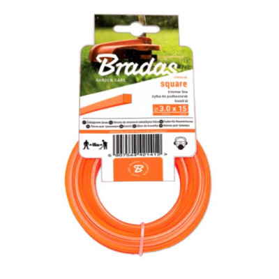 Жилка для тримера BRADAS TRIMMER 2,7мм/50м (ZTK27050K)