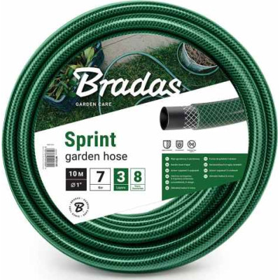 Шланг для поливу BRADAS SPRINT 1" 10м (WFS110)