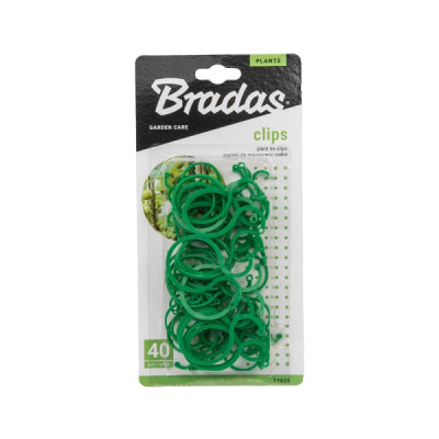 Зажимы для крепления растений BRADAS 40шт (TYK29)