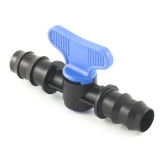 З'єднувач з мінікраном Plast Project Jolly d16 мм (3910.0160)