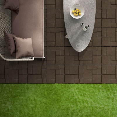 Декоративне покриття Multy Home Mosaic 30х30см коричневе 6шт (EU5100303)