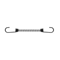 Шнур еластичний Bradas Bungee Cord Hook гумовий 40см (BCH1-08040GY-E)