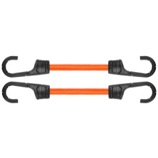 Шнур еластичний Bradas Bungee Cord Hook гумовий 80см 2шт (BCH2-08080OR-B)