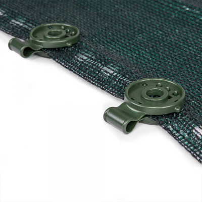 Зажим Bradas Bungee Cord Clips зеленый 50шт (BCK4-GR-L)