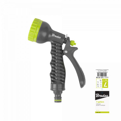 Пистолет для полива Bradas Lime Line 7 режимов (LE-5110)