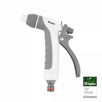 Пистолет для полива Bradas Handy Soft White Line (WL-EN43T)