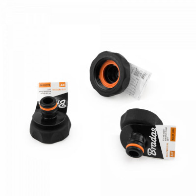 Адаптер на кран Bradas Black Line Soft ВР 1" (ECO-PWBS2197)