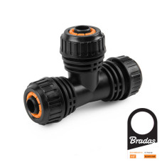 Тройник для подключения шланга Bradas Black Line 1/2" (ECO-PWB2210-12)