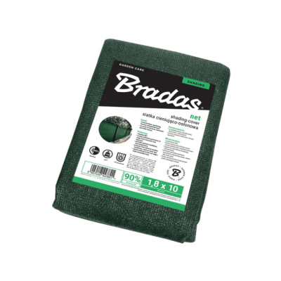 Сетка для затенения Bradas 90%, 135г/м2 1,8x10м (AS-CO13518010GR/P)