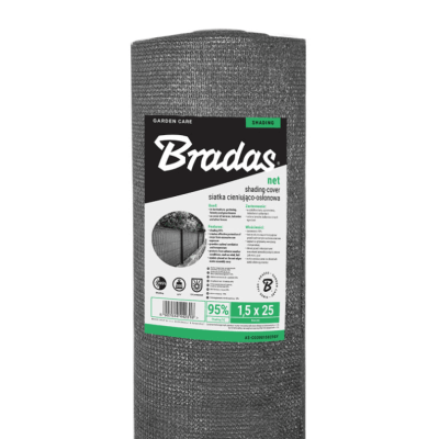 Сетка для затенения Bradas 90%, 135г/м2 2х50м (AS-CO13520050GY)
