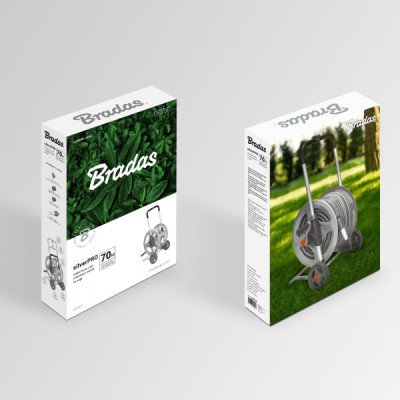 Візок Bradas Silver Pro для шланга 1/2“ 70м (AG333)