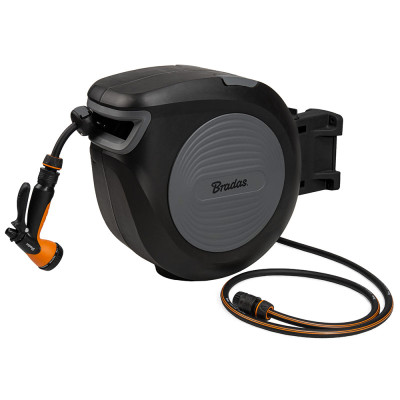 Автоматична катушка зі шлангом Bradas Black Line 1/2“ 30м (ECO-W1B30)