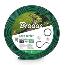 Бордюр газонний Bradas Easy Border 40ммх10м з комплектом кілків зелений (OBEGR4010SET)
