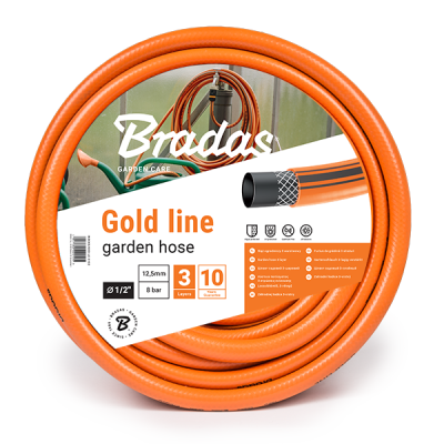Шланг садовий Bradas GOLD LINE 1/2" 30м, WGL1/230