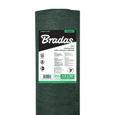 Сетка для затенения Bradas 95%, 160г/м2 1,5х25м (AS-CO16015025GR) Сетка для затенения Bradas 95%, 160г/м2 1,5х25м (AS-CO16015025GR)