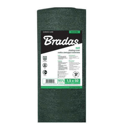 Сетка для затенения Bradas 95%, 160г/м2 2х25м (AS-CO16020025GR) Сетка для затенения Bradas 95%, 160г/м2 2х25м (AS-CO16020025GR)