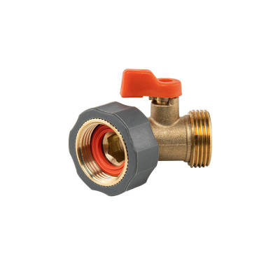 Соединитель с краном Bradas Brass Soft 3/4" (BR-S2232/45)