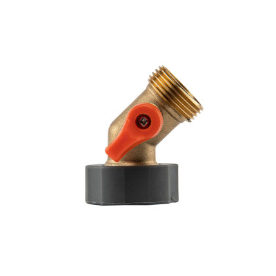 Соединитель с краном Bradas Brass Soft 3/4" (BR-S2232/45)