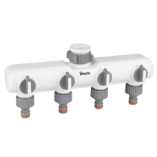 Распределитель с 4 кранами Bradas White Line (WL-3054K)