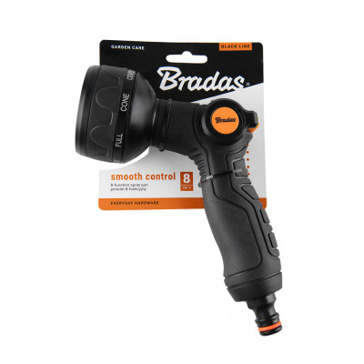 Пистолет для полива Bradas Smooth Control Black Line (ECO-2054) Пистолет для полива Bradas Smooth Control Black Line (ECO-2054)