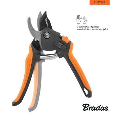 Секатор с регулируемой ручкой Bradas V-Series (KT-V1048)