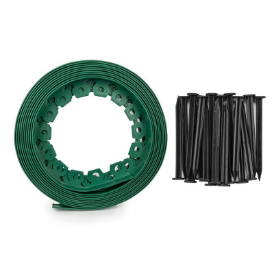 Бордюр садовый Bradas Easy Border 50ммх10м зеленый (OBEGR5010SET)