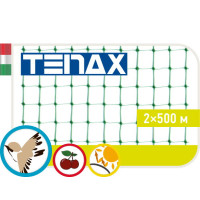 Сітка захисна від птахів Tenax Ортофлекс зелена (2х500м)