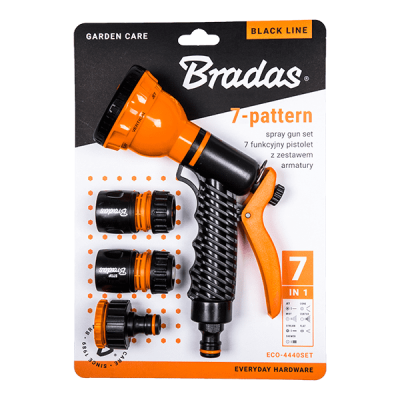 Пистолет для полива Bradas 7 режимов (ECO-4440SET)