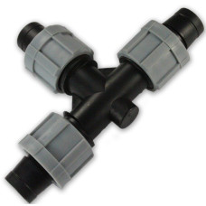 Тройник для капельной ленты Bradas (DSTA06-00L)