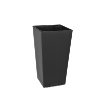 Вазон Plastkon Elise матовый 4,9 л антрацит