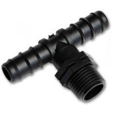 Тройник Bradas PH 1/2", штуцер под трубку 25мм (DSWA06-1225L)