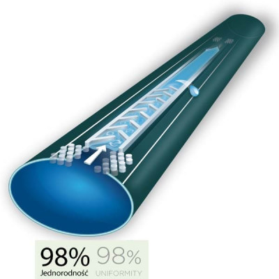 Капельная лента Bradas HIRRO TAPE 5/8", 1 л/ч, 500м (DSTHT 16081030-0500)