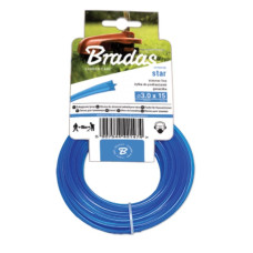 Леска для триммера Bradas TRIMMER звездочкой 3,0ммx15м (ZTG3015K)
